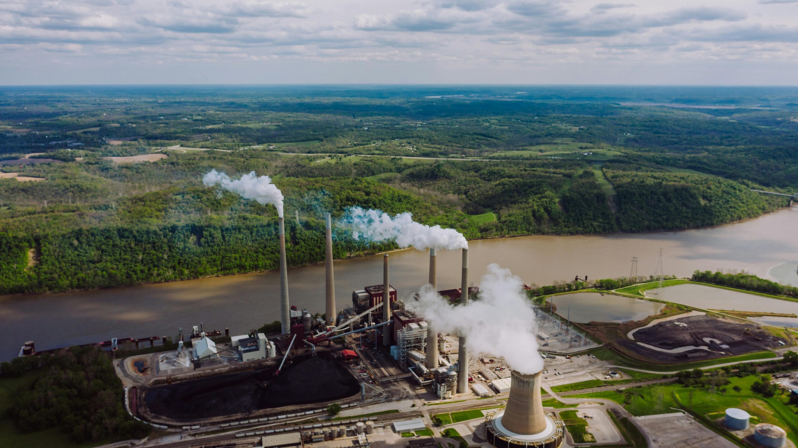 Electricity generation form coal power station